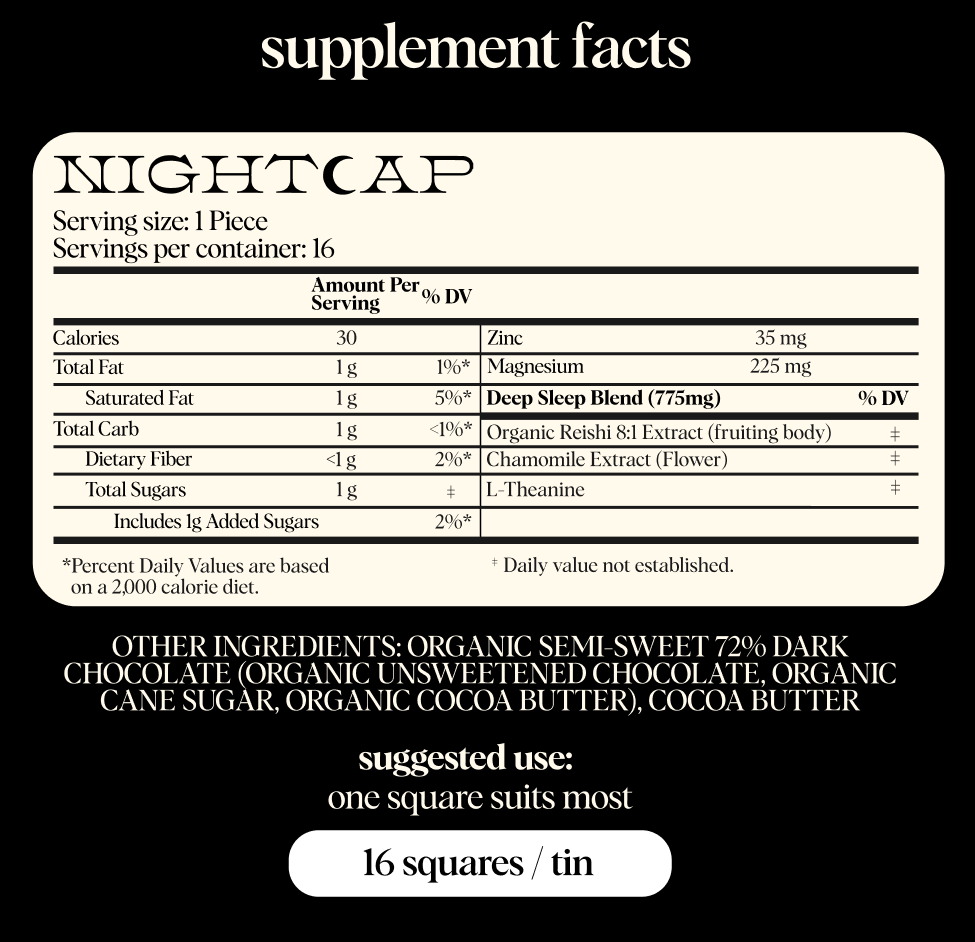 Discovery Set - Brainstorm, Nightcap, and Happy Ending Functional Mushroom Chocolates