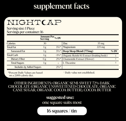 Discovery Set - Brainstorm, Nightcap, Party Trick and Happy Ending Functional Mushroom Chocolates